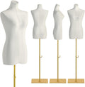 Female Mannequin Torso Sewing: Adjustable Height from 47.2 to 74.8 Inch Female Dress Form for Sewing and Clothing