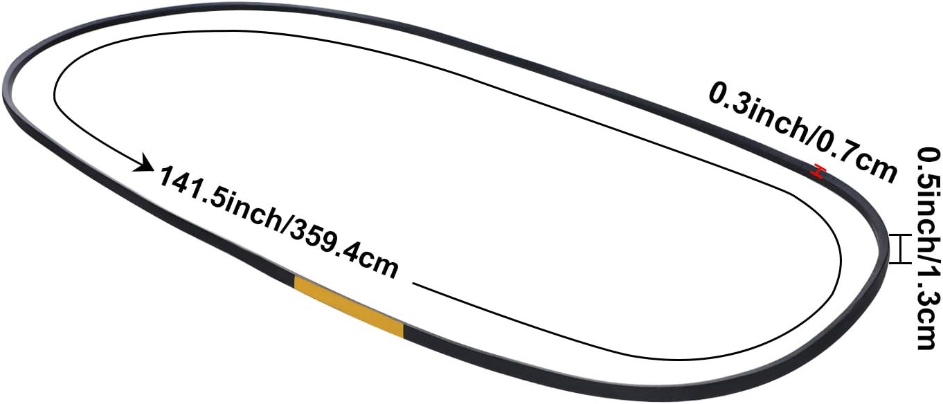 119-8820 Replacement Lawn Mower Belt Drive Deck V-Belt 120-3892 Deck Belt Compatible with Toro Timecutter Ss5000