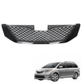 SEBLAFF Front Upper Grille Honeycomb Black Replacement for Sienna