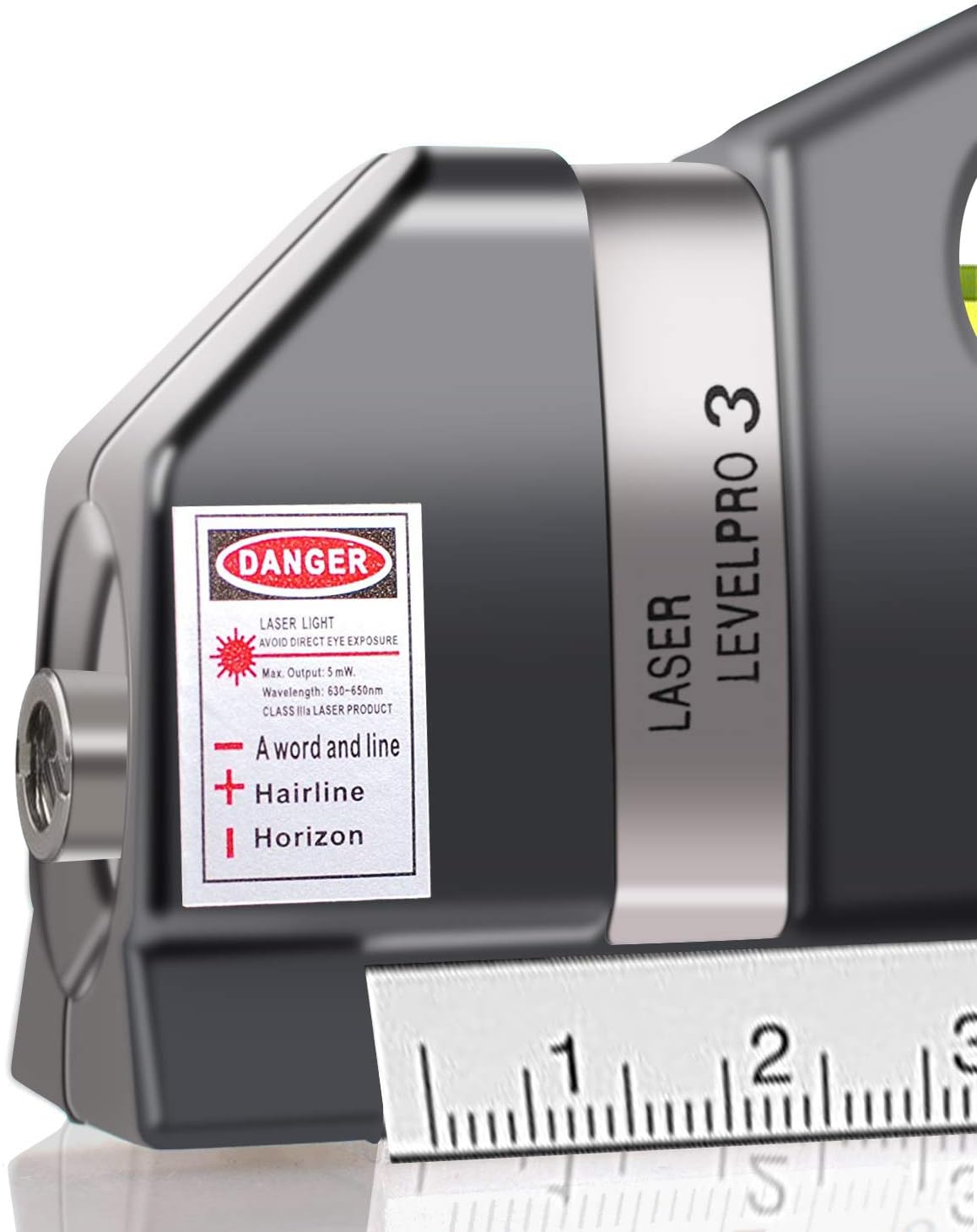 Laser level, Multipurpose Laser tape measure Line 8ft+ Tape Measure Ruler Adjusted Standard and Metric Rulers Update