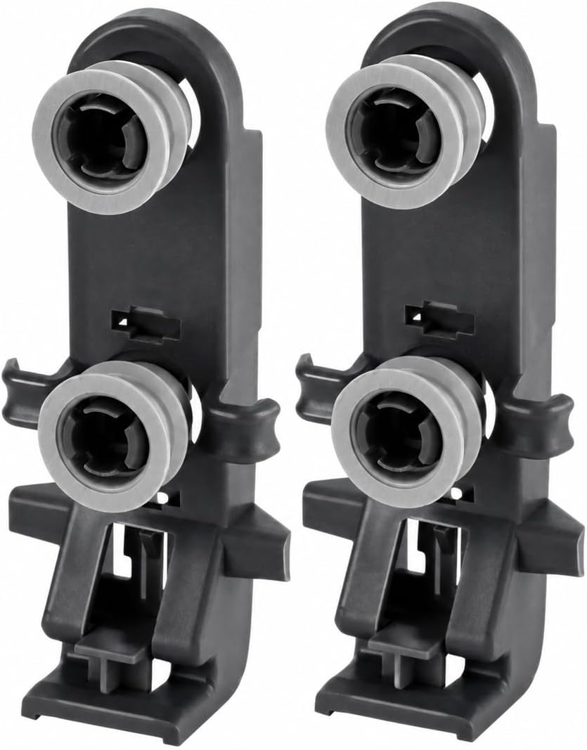 W10350401 Dishwasher Rack Roller 2-Pack for Whirlpool, Kenmore, KitchenAid