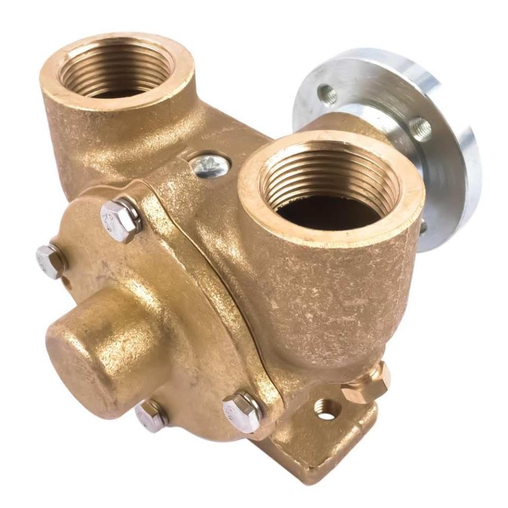 Raw Water Pump Replacement Compatible With Crusader E35 220 270 305 350 And V6 Engines