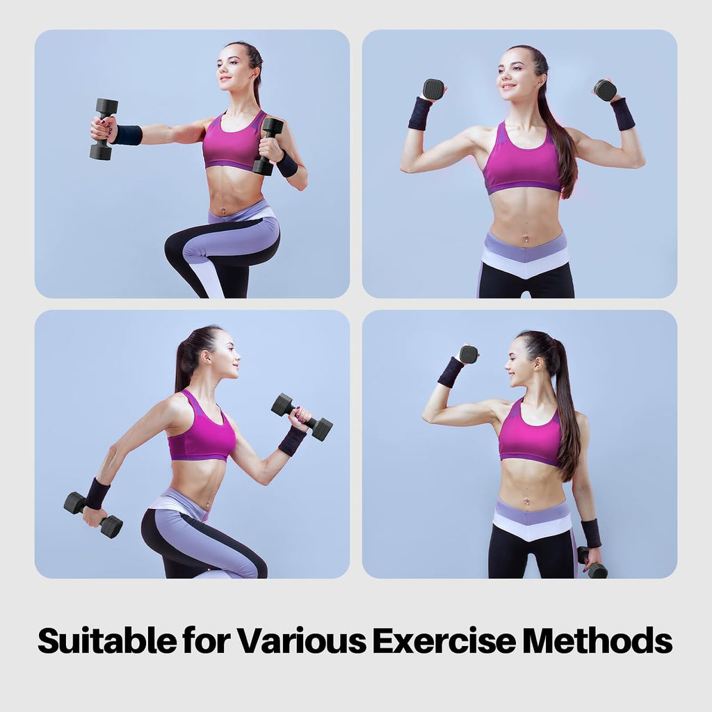 Hand Weights for Women at Home 2-5 lb Light Adjustable Dumbbells Set | Adjustable 2-5 lb(A Pair 4lb 6lb 8lb 10lb)