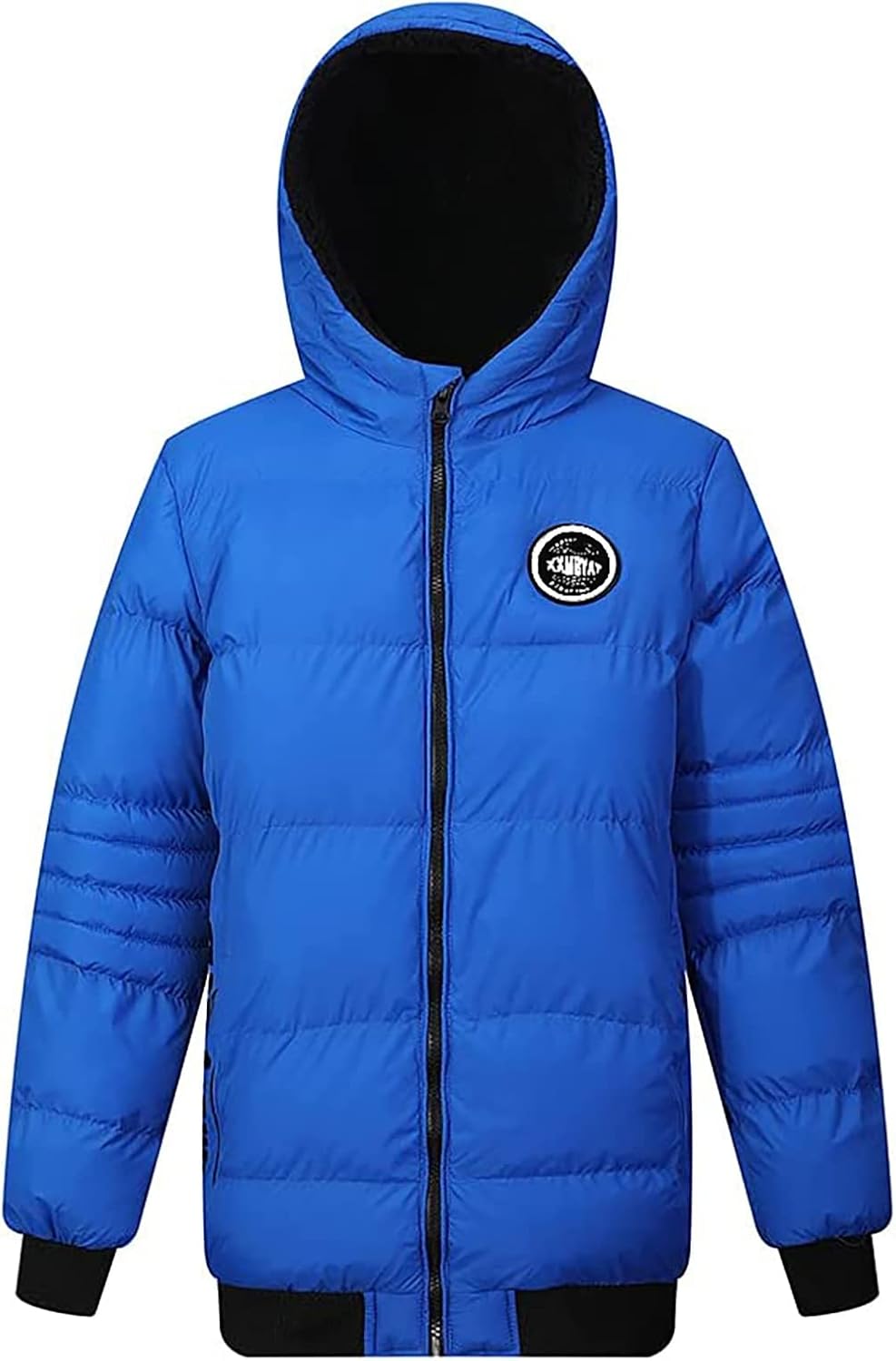 Boys Spring Winter Coat Waterproof Puffer Fall Jacket Hooded Warm for Kids Outerwear Parka
