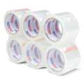 Wide Clear Packing Tape 6 Rolls, Total 360Y - 3 inch x 60 Yards, 2.4 mil Thick, 3 Inch Wide Transparent Packaging