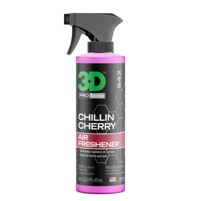 Chillin Cherry Car Air Freshener – 16oz Spray – Natural Cherry Scent from Real Fruit – Water-Based, Non-Toxic, Safe