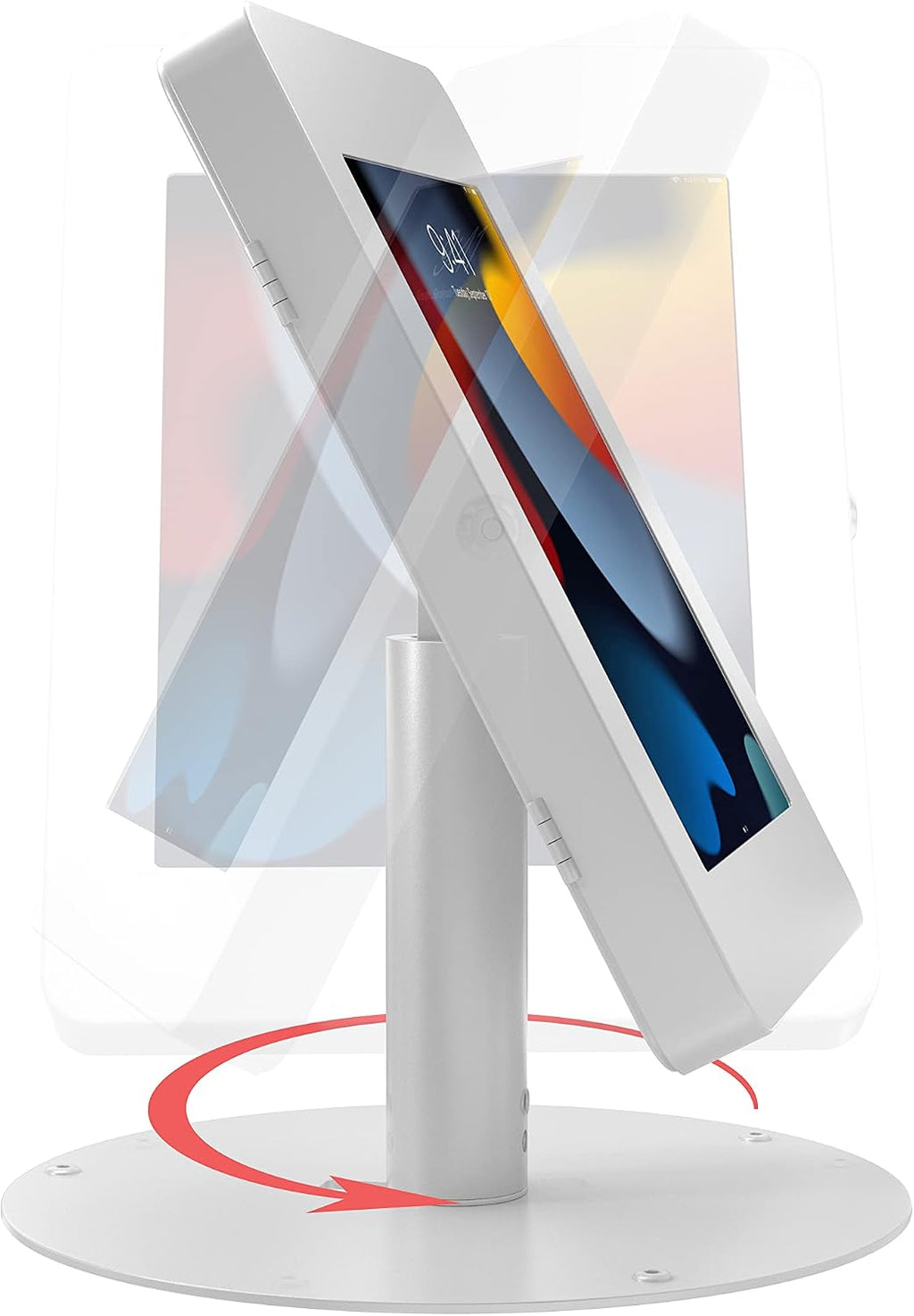 Premium iPad Retail POS Stand – CTA Upscale Tablet Kiosk Stand with 360 Degree Rotation & Locking for Retail