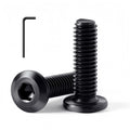 1/4-20 x 1-1/2" (20 Pack) Flat Head Hex Socket Cap Screws Bolts, Black Oxide 304 Stainless Steel 18-8, Hex Drive, Fully Machine Thread Furniture Bolts, with Hex Spanner