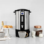 Commercial Coffee Urn 100 Cup Stainless Steel Coffee Maker