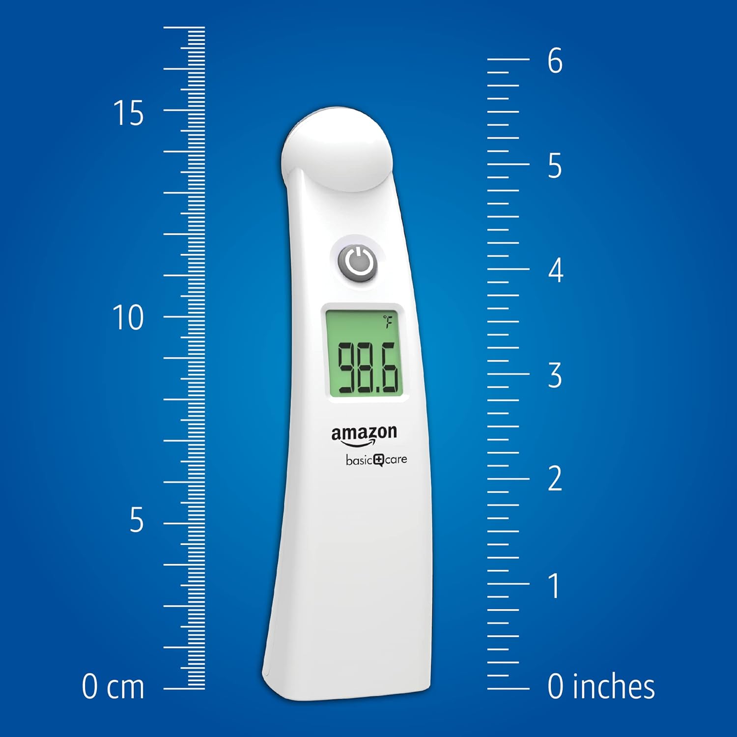 Temple Touch Digital Thermometer, Instant Read, Easy to Use, Fast Accurate, White