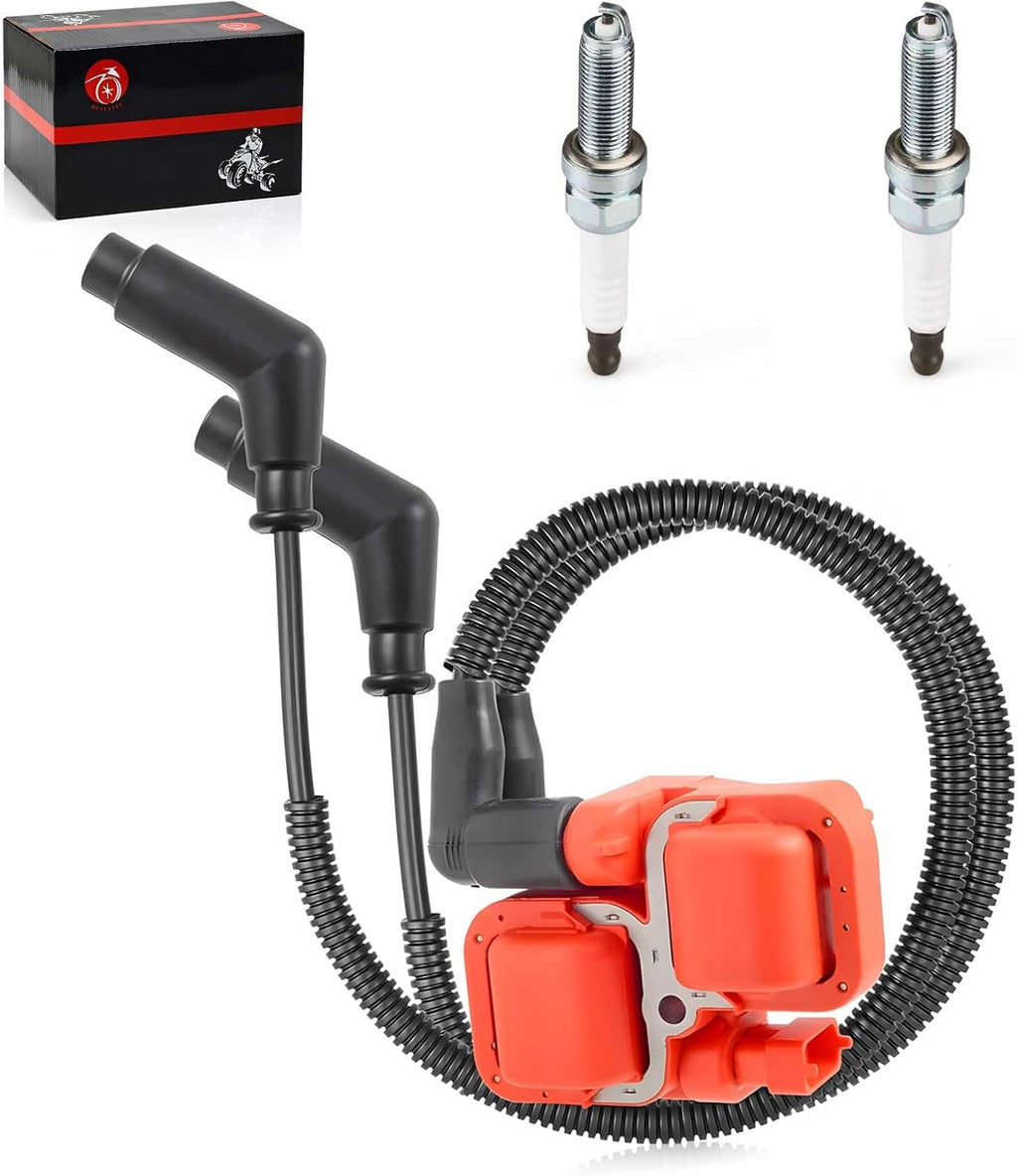 Ignition coil & Spark plug Wire Cap for Can-Am Commander Max 1000R 18-23