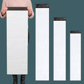 Poly Mailers Long Shipping Bags 6x25 Inch 50 Pack Envelopes Bag for Unique Items Storage Packaging, White Self