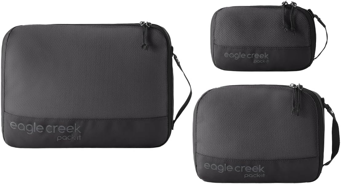 Pack-It Reveal Cube Set - Packing Cubes for Compartmentalizing Luggage - Durable - Ultra-Lightweight