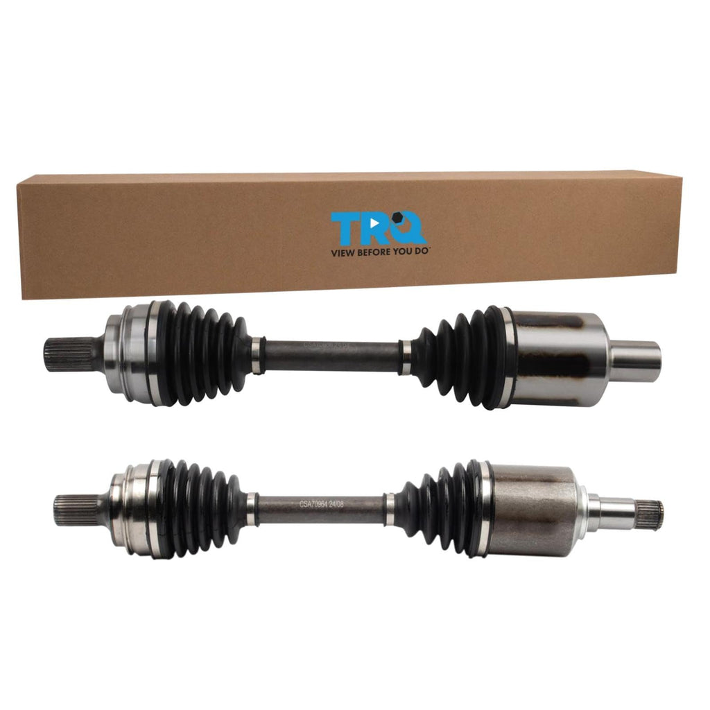 TRQ Front Driver and Passenger Side CV Axle Assembly Set 2 Piece