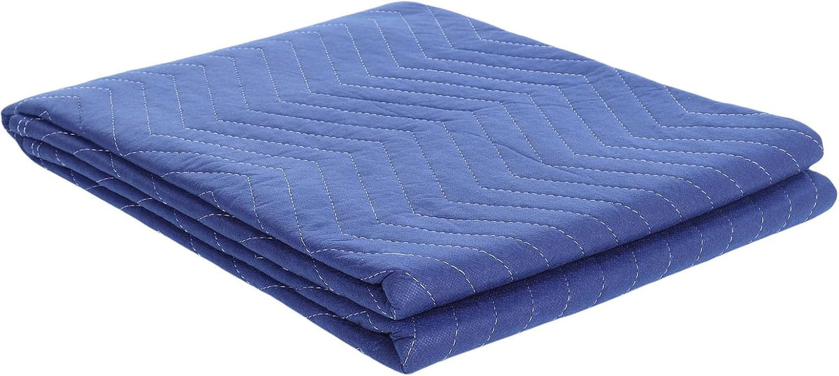 2 Pcs Moving Blankets 40x72 Inch Heavy Duty Thickened Reusable