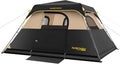 4/6/8/10 Person Instant Tent for Camping Setup in 60s | Camping Tent with Rainfly & Windproof, Portable Instant Cabin
