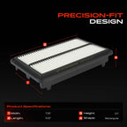A-Premium 2-PC Engine Air Filter Compatible with Acura