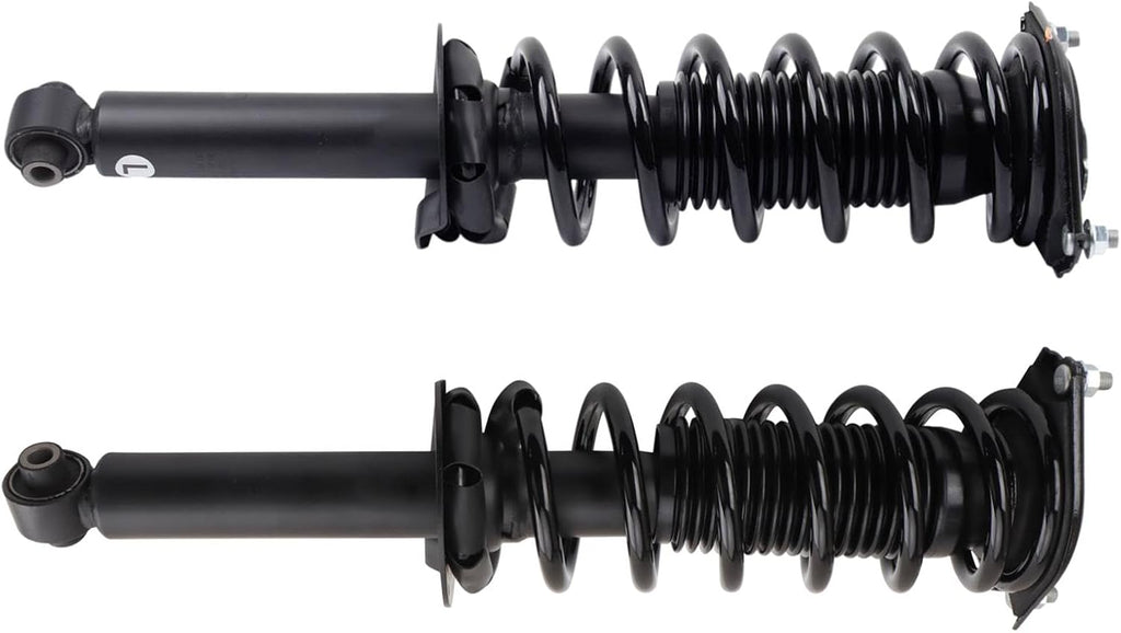 TRQ Rear Shock & Spring Strut Assembly Set