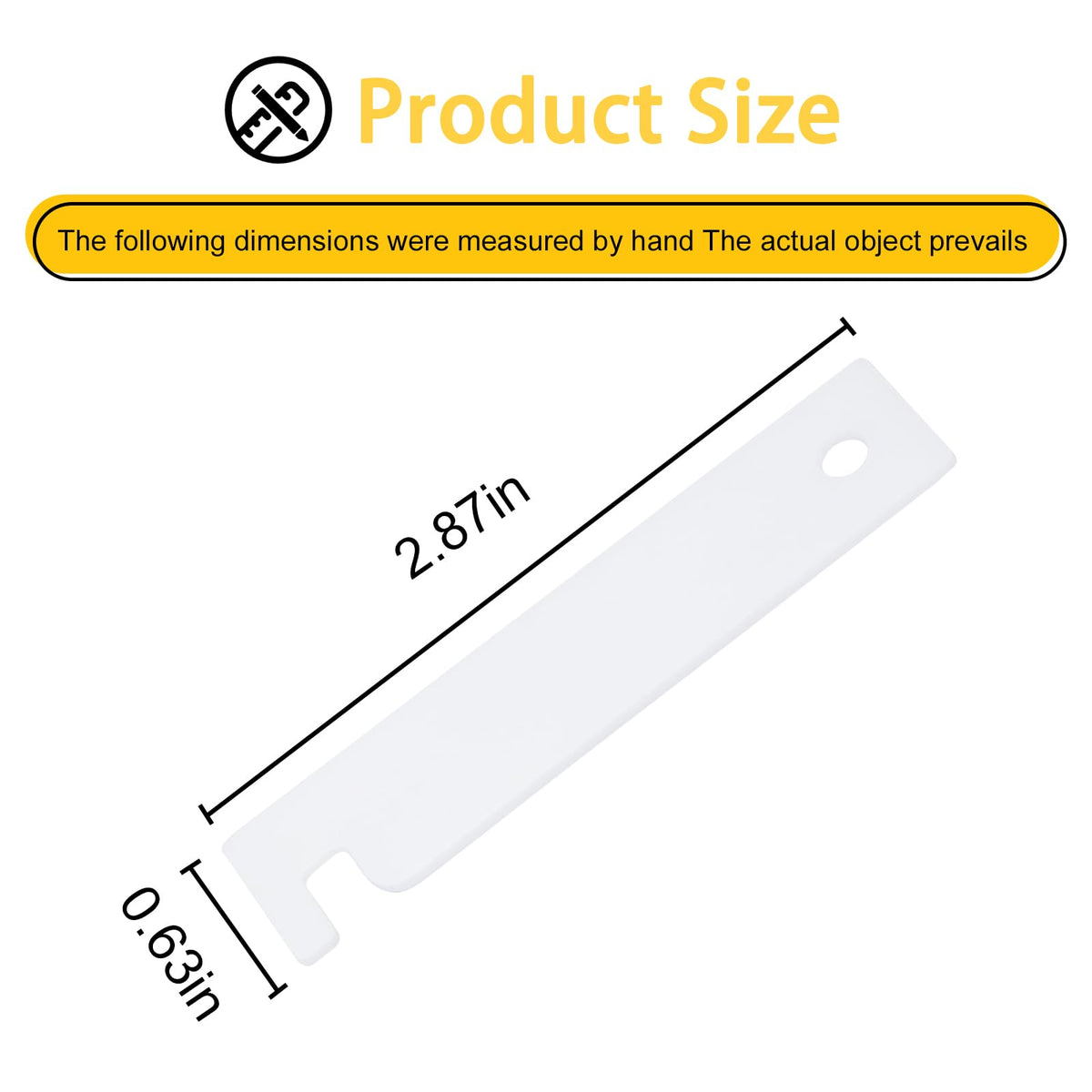 (2 Pack) DE7319 WE03X37319 Dryer Dum Bearing Glides Slides Replacement for GE Dryer