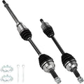 Front Left&Right CV Axle Shaft Assembly Fit for Nissan Altima L4 2.5L 2.5 Sedan(S SL SV SR Base) 2013 2014 2015 2016 2017 2018, (Sedan Only, NOT for Coupe), Replace for 66-6431 66-6417, 2 pcs