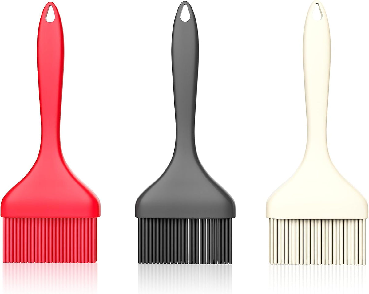 Large Silicone Basting Pastry Brush - 3.54inch Extra Wide Silicone Basting Brush for Grilling,Heat Resistant Brushes
