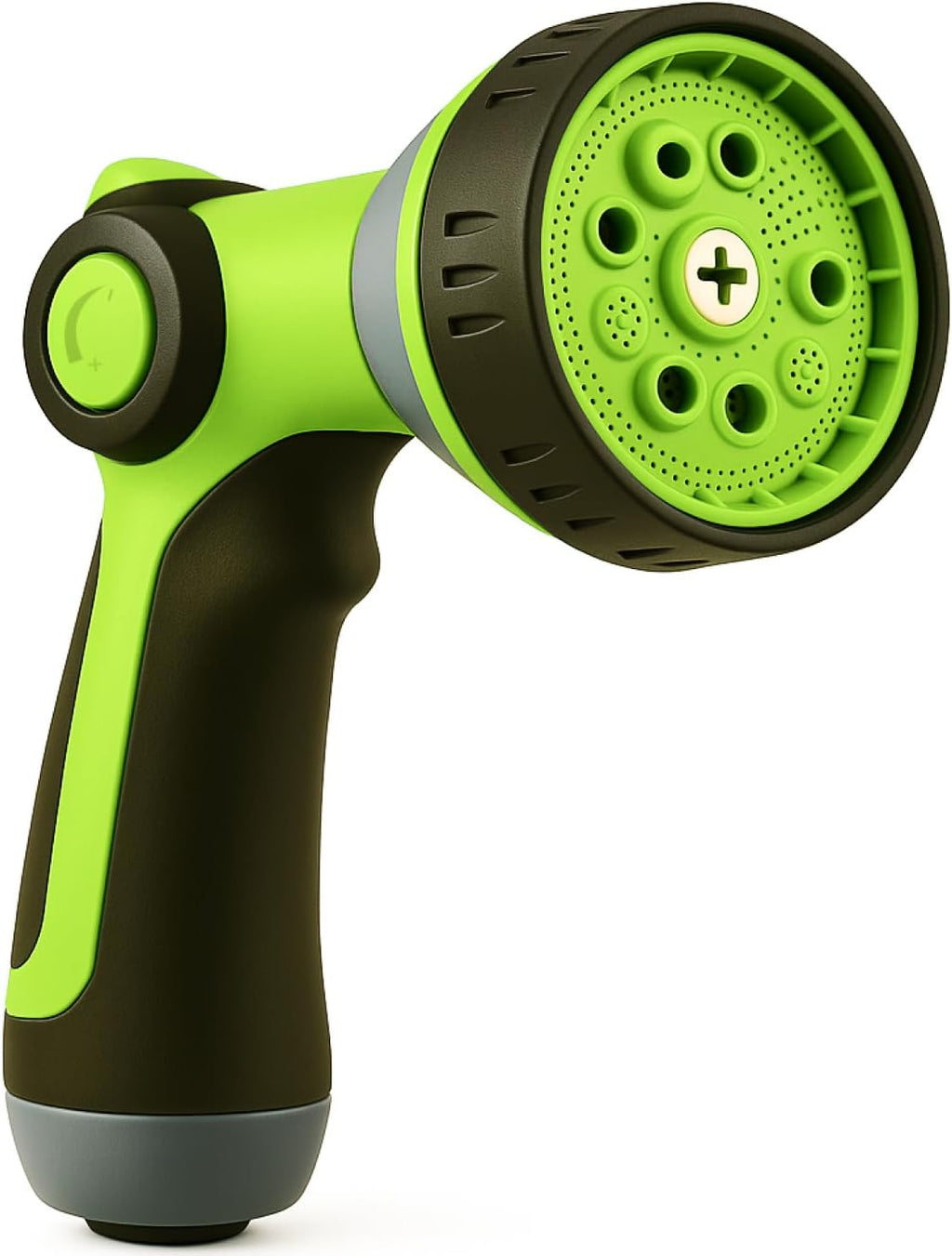 Garden Hose Nozzle – 8-Pattern Hose Sprayer with Thumb Control – Watering Tool for Garden, Car Wash, Lawn Care & Pet