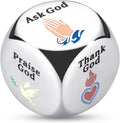 Baptism Gifts for Boys,Christian Dice for Women,Daily Devotional Faith Dice