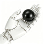 2Pcs Black Arcade Joystick Ball Top 35mm M6 Thread Replacement Joystick Knob for DIY Fight Stick, Home Arcade