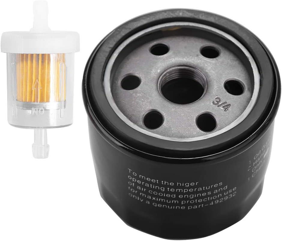 Oil Filter Replacement for John Deere D100 D105 D110 D120 D125 D130 D140 D150 D155 D160 D170 Lawn Tractor Replace# AM119567 AM125424 GY20577 LG4153 LG492932S