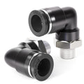 TAILONZ 10mm x 1/8" NPT Push to Connect Elbow Fitting 10Pcs