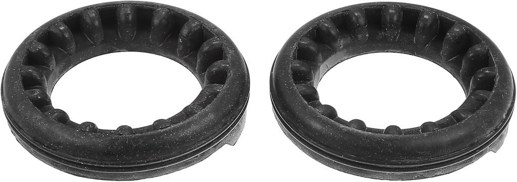 X AUTOHAUX 2 Pcs Black Rear Upper Suspension Coil Spring Insulator No.BP4K28012A for Mazda 3 04-13 for Mazda 5 06-10 for Mazda CX-7 07-12