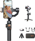 iSteady M7 Gimbal Stabilizer for Smartphone, Magnetic AI Tracker Fill Light, Detachable Touchscreen Remote