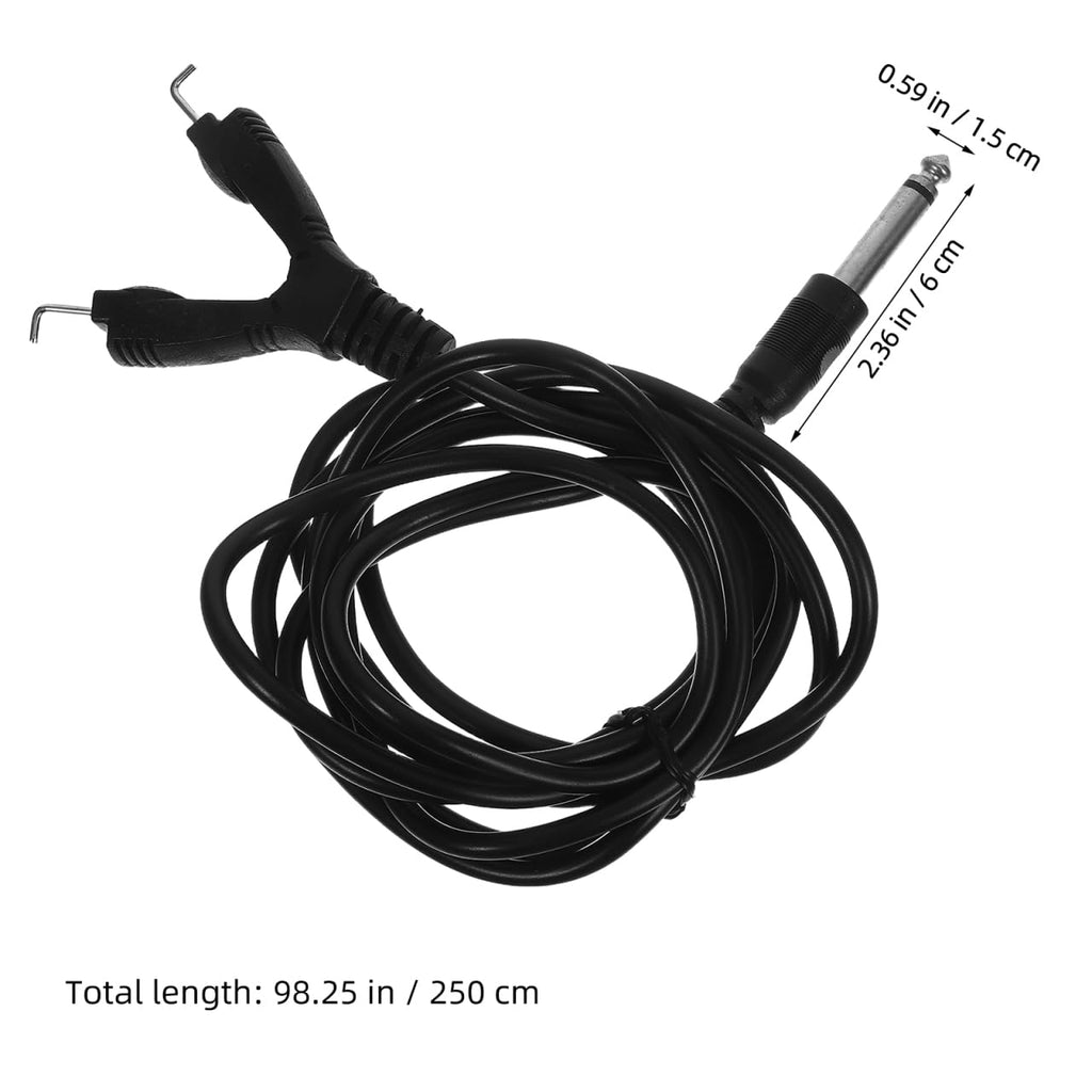 2.5m Silicone Heavy Duty Wire Clip Cord for Machine Tattoo Power Supply Wire