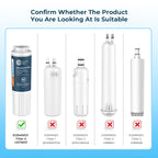 UKF8001 Water Filter for Everydrop Filter 4, 3 Pack