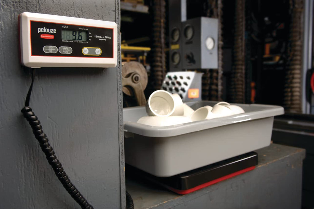 Digital Receiving Scale, 150-Pound Capacity