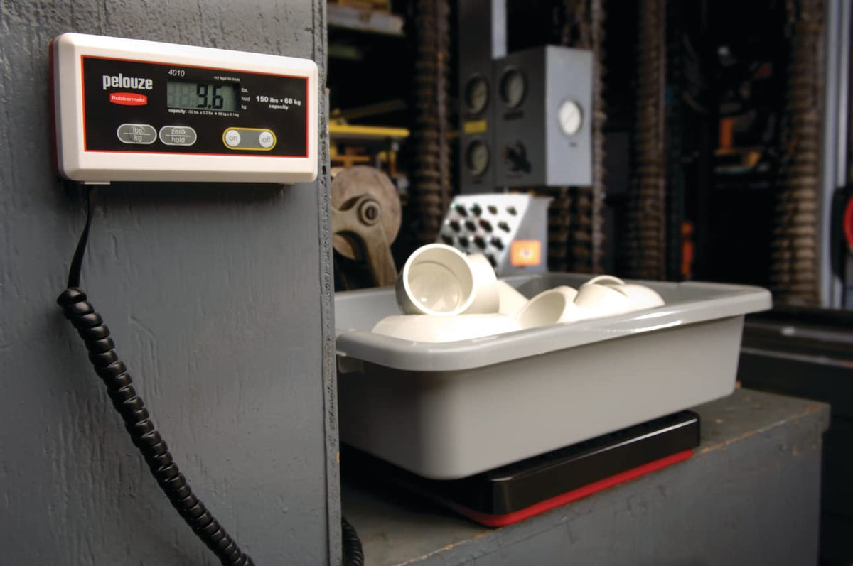 Digital Receiving Scale, 150-Pound Capacity