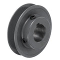uxcell AK30-1 V-Belt Sheave 1" Bore, 3.05" OD, Single Groove Web Sheave