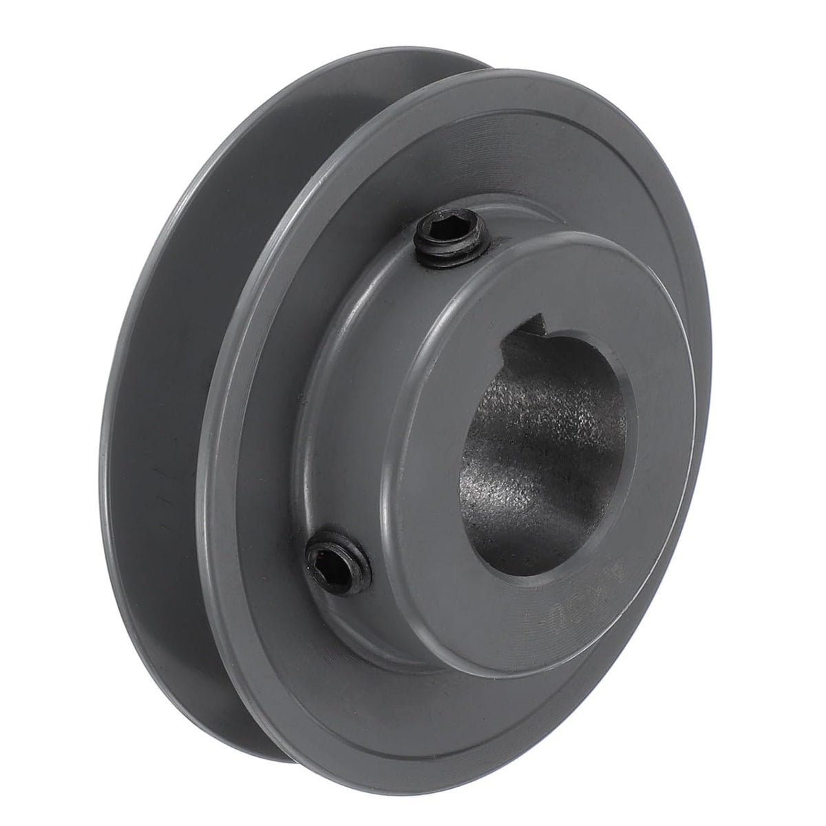 uxcell AK30-1 V-Belt Sheave 1" Bore, 3.05" OD, Single Groove Web Sheave