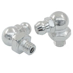 LDEXIN M6 90 Degree Grease Fitting, Brass M6 x 1mm Male Thread Zerk Nipple Nozzle Fittings, 20Pcs
