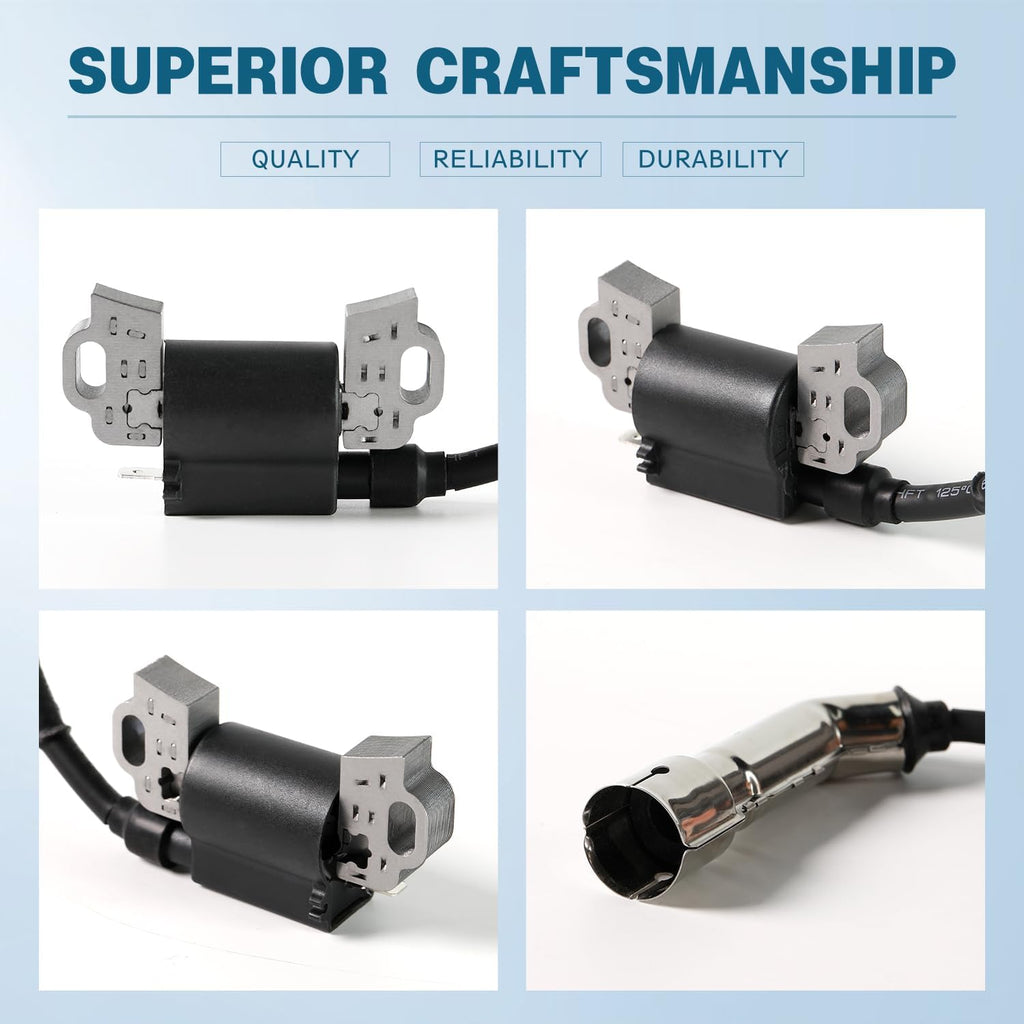 Ignition Coil Module Compatible with MTD Troy Bilt CC800 Walk Behind CC30H Hydro Mini Rider Lawn Mower Replace 994-00136A 994-00136 794-00136