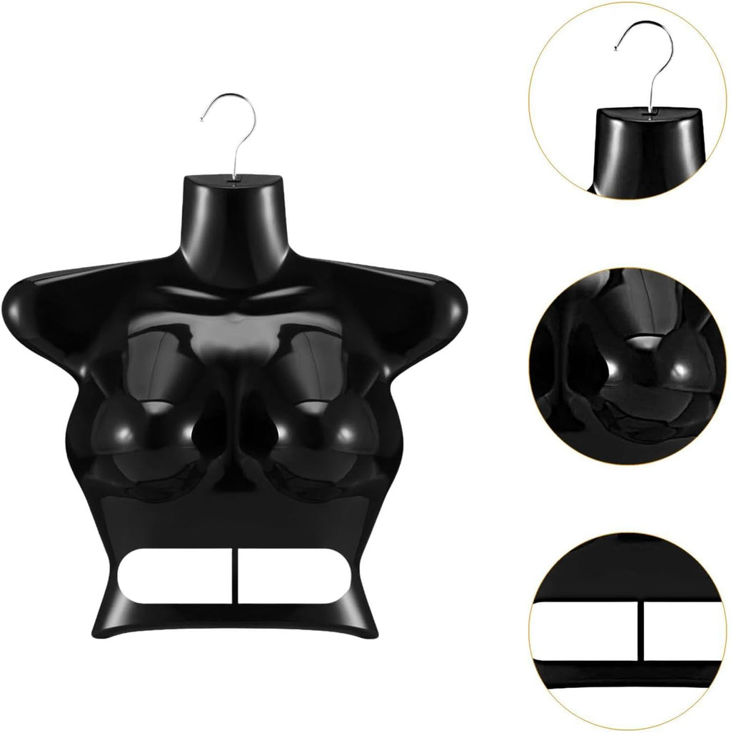 Torso Hanging Mannequin Female Mannequin Hanger Half Body Display Clothing Display Rack Dress Form for Centerpieces