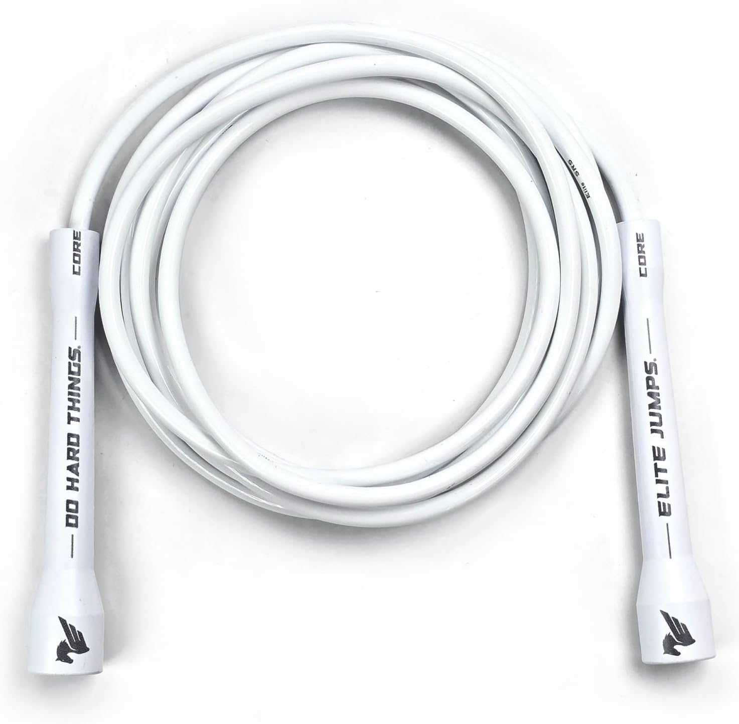 Elite Jumps Adjustable Jump Rope – 6mm PVC Training Rope for Fitness & Cardio | Indoor/Outdoor Skipping Rope with
