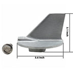 Heurofosh 6E5-45371-01 Outboard Trim Tab Anode for Yamaha 115-225 HP Motors