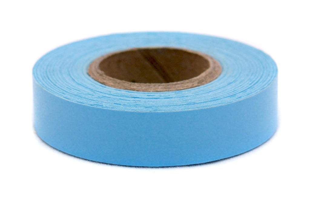 Light Blue Color Code Tape, 1/2 Inch Removable, 500 Inches