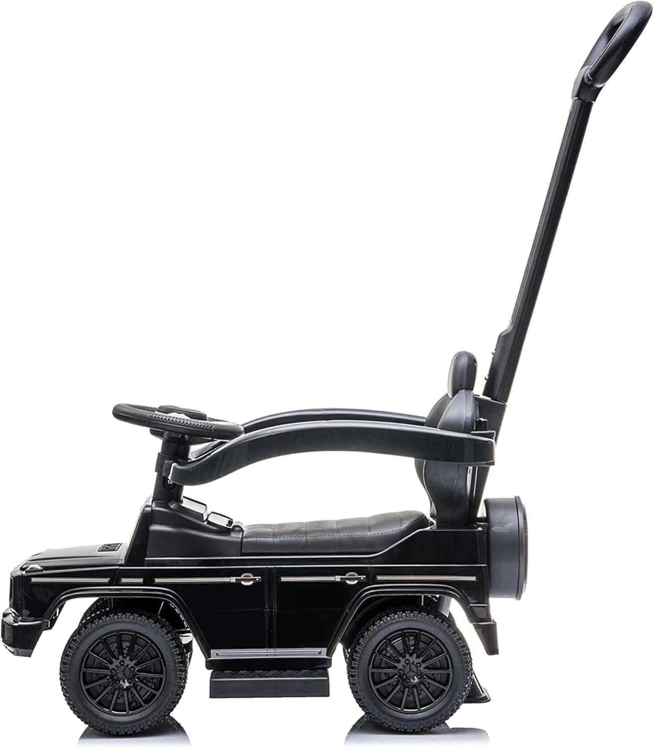 3 In 1 Mercedes G-Wagon Push Car for Toddlers 1 to 3 Years Old, Kids Outdoor Stroller with Music, Horn Sounds, and