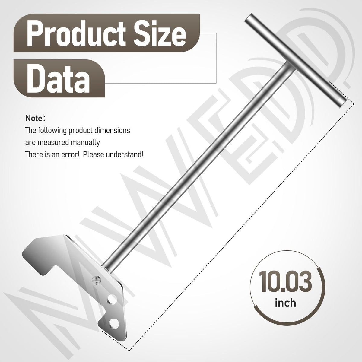 Garbage Disposer Unjamming Wrench for Moen & Waste King Garbage Disposals