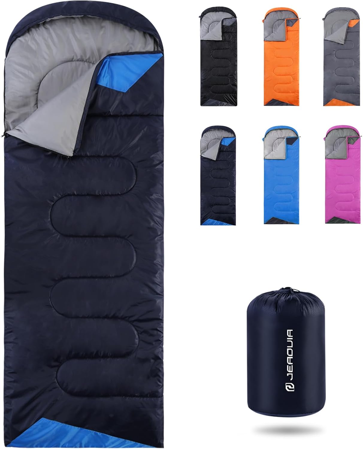 Sleeping Bags for Adults Backpacking Lightweight Waterproof- Cold Weather Sleeping Bag for Girls Boys Mens for Warm
