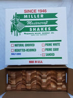 MasterCut Half Cove Decorative Cedar Shingles 104 Pieces