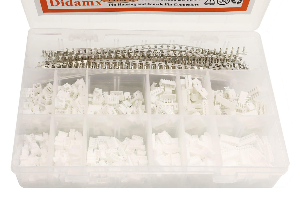 1470 Pcs JST PH 2.0 Connector Kit