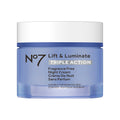 Lift and Luminate Triple Action Fragrance-Free Night Cream – Anti-Wrinkle Collagen Peptide Brightening Moisturizer